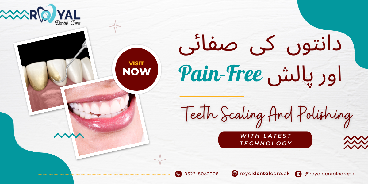 Teeth scaling and polishing, cleaning